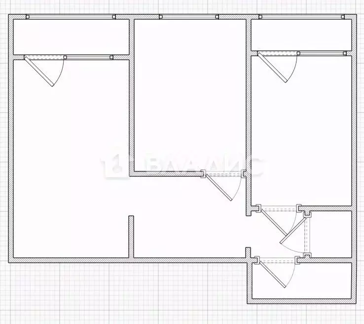 2-к кв. Калужская область, Калуга ул. Академика Потехина, 9 (63.68 м) - Фото 2