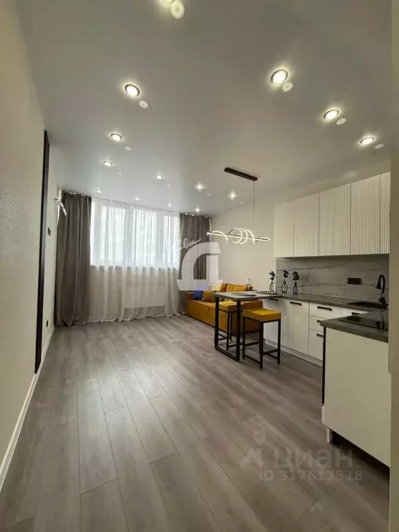 Студия Краснодарский край, Краснодар ул. Домбайская, 55к7 (25.0 м) - Фото 1