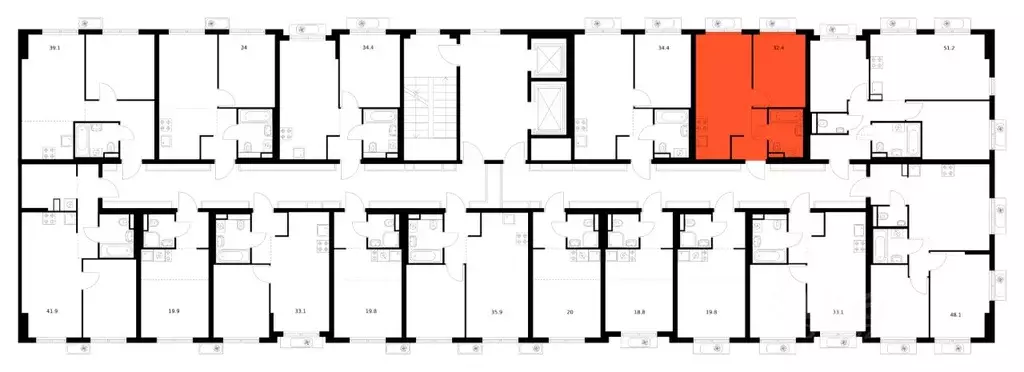 1-к кв. Московская область, Ленинский городской округ, Боброво пгт ... - Фото 2