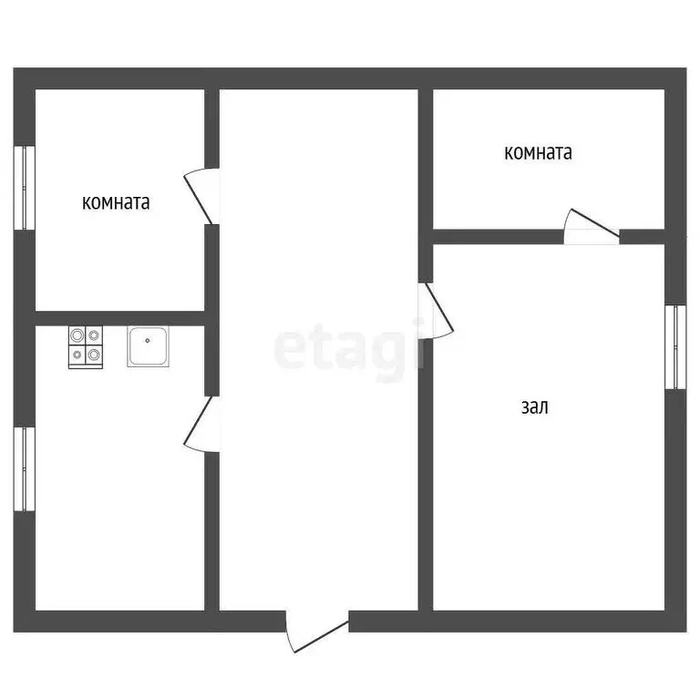 Дом в Свердловская область, Пышминский муниципальный округ, посёлок ... - Фото 1