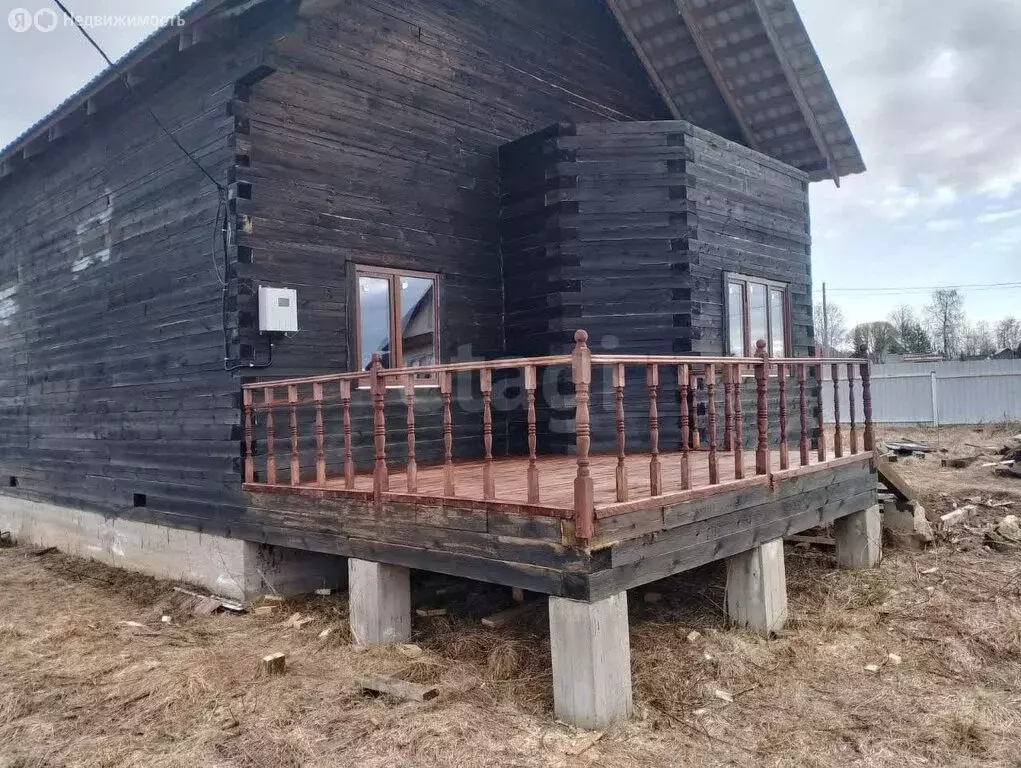 Дом в Вологодская область, Кирилловский муниципальный округ, деревня ... - Фото 0