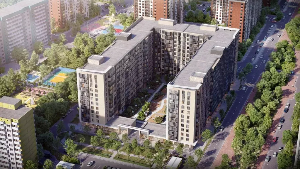 2-к кв. Ленинградская область, Всеволожский район, Заневское городское ... - Фото 2