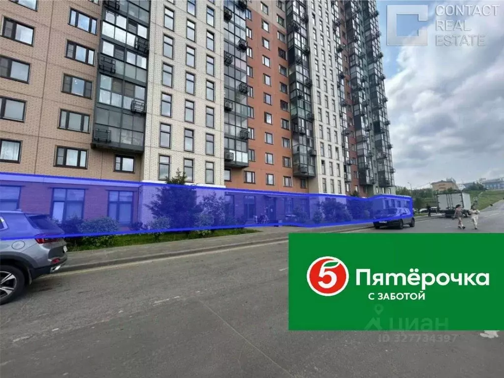 Торговая площадь в Москва Муравская ул., 38к1 (817 м) - Фото 1