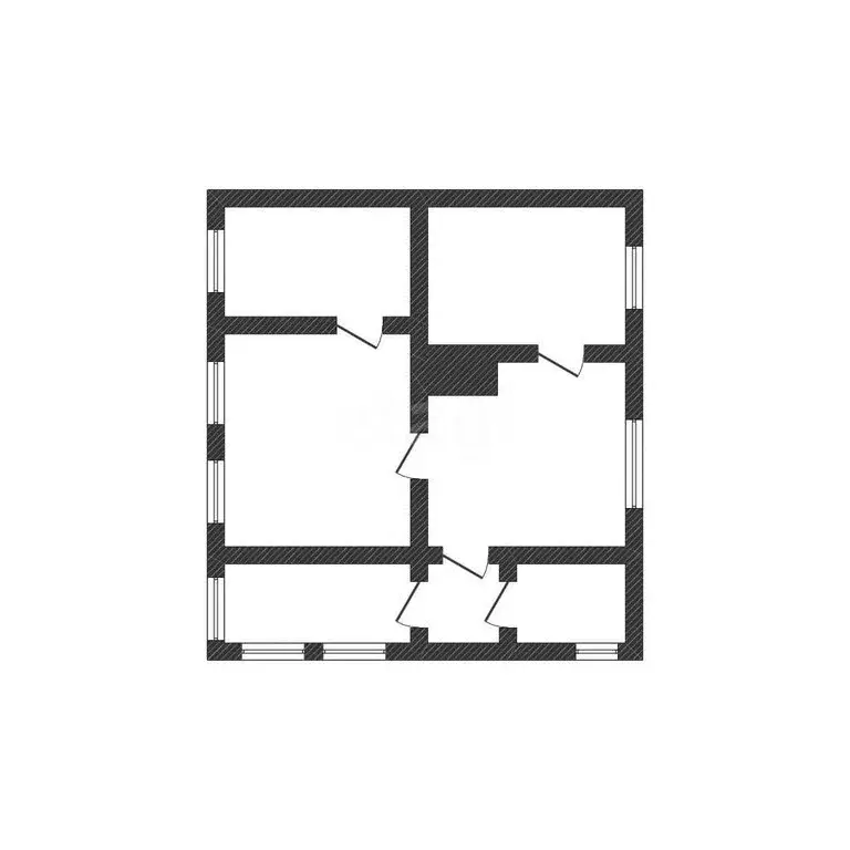 Дом в село Колыхалино, Оскольная улица (55.8 м) - Фото 1