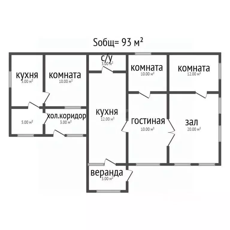 Дом в Брянская область, Новозыбков ул. Толстого (93 м) - Фото 2