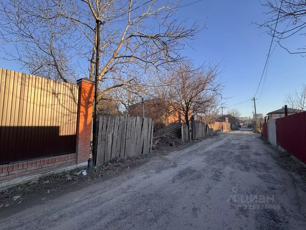 Участок в Ростовская область, Ростов-на-Дону пос. Кирпичный, пер. 2-й ... - Фото 1