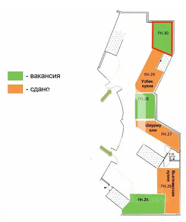 Помещение свободного назначения в Москва наб. Пресненская, 12 (13 м) - Фото 2