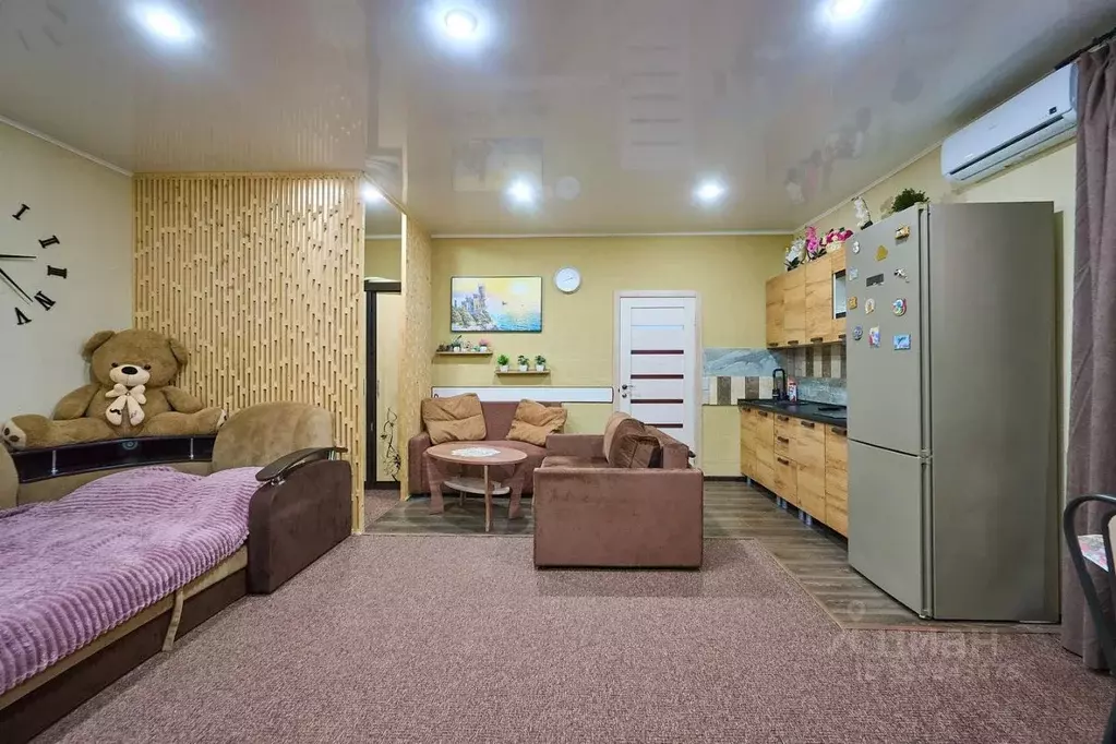 1-к кв. Краснодарский край, Краснодар Сады Калинина мкр, пер. Цветной, ... - Фото 0