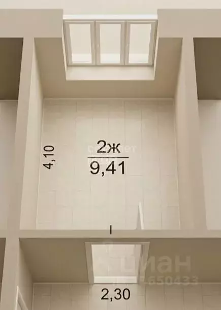 Комната Ульяновская область, Ульяновск ул. Ватутина, 54 (9.4 м) - Фото 2