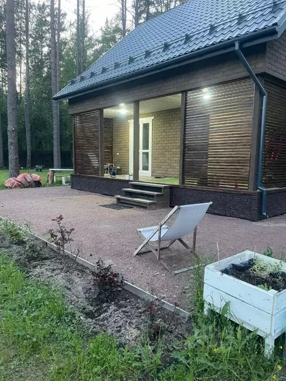 Дом в Ленинградская область, Выборгский район, Рощинское городское ... - Фото 1
