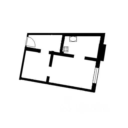 1-к кв. Санкт-Петербург ул. Салова, 61 (31.4 м) - Фото 2