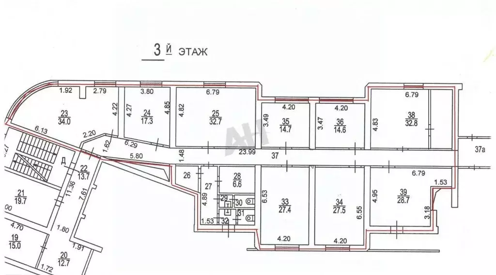 Офис в Москва Грохольский пер., 28 (300 м) - Фото 2
