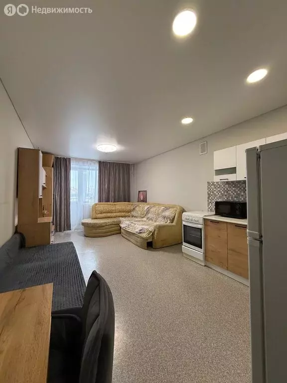 Квартира-студия: Томск, Киевская улица, 1 (30 м) - Фото 2