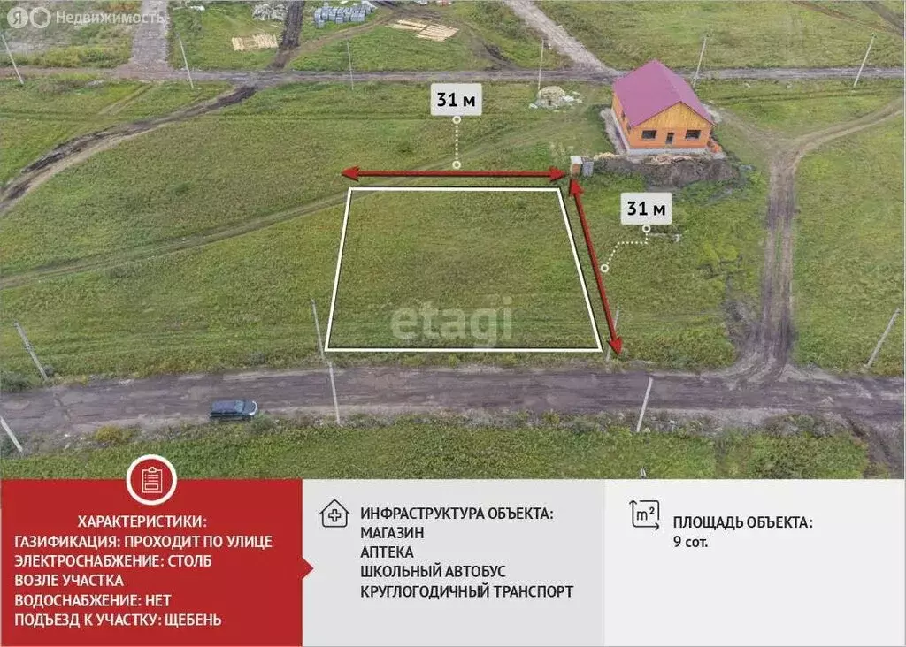 Участок в Тюмень (9 м) - Фото 1