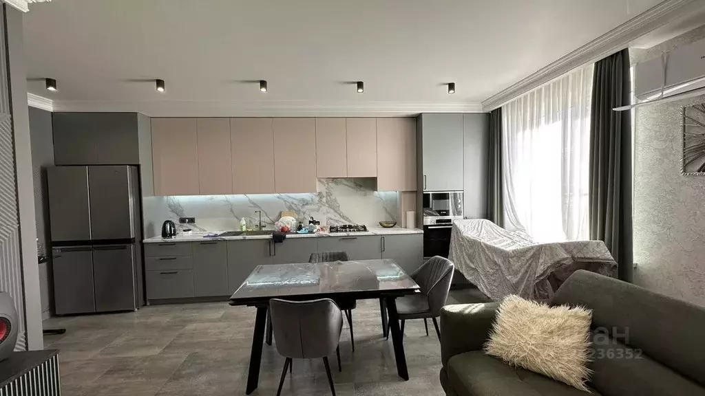 2-к кв. Северная Осетия, Владикавказ ул. Астана Кесаева, 44 (65.0 м) - Фото 1