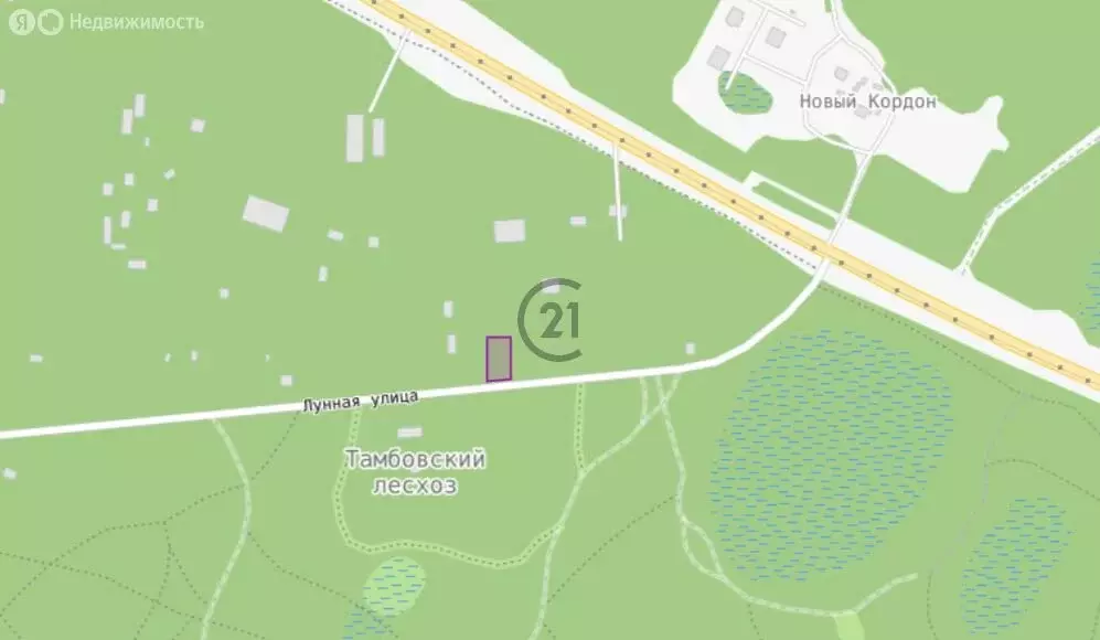 Участок в Тамбов, Рассказовское шоссе (10.06 м) - Фото 1