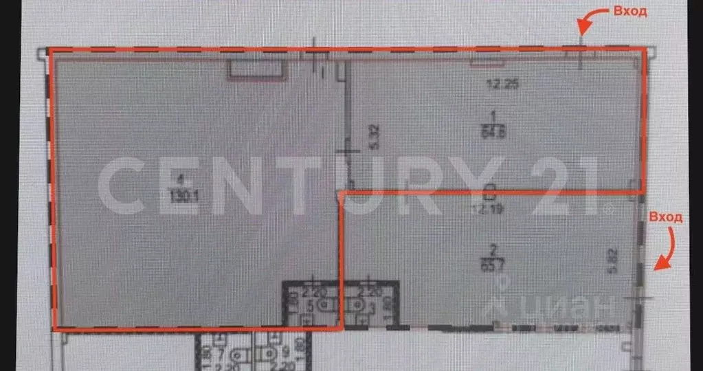 Помещение свободного назначения в Москва Старокалужское ш., 62 (195 м) - Фото 2