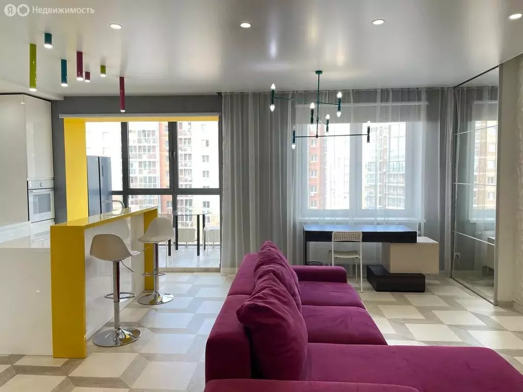 Квартира-студия: Иркутск, улица Седова, 65А/3 (47.9 м) - Фото 1