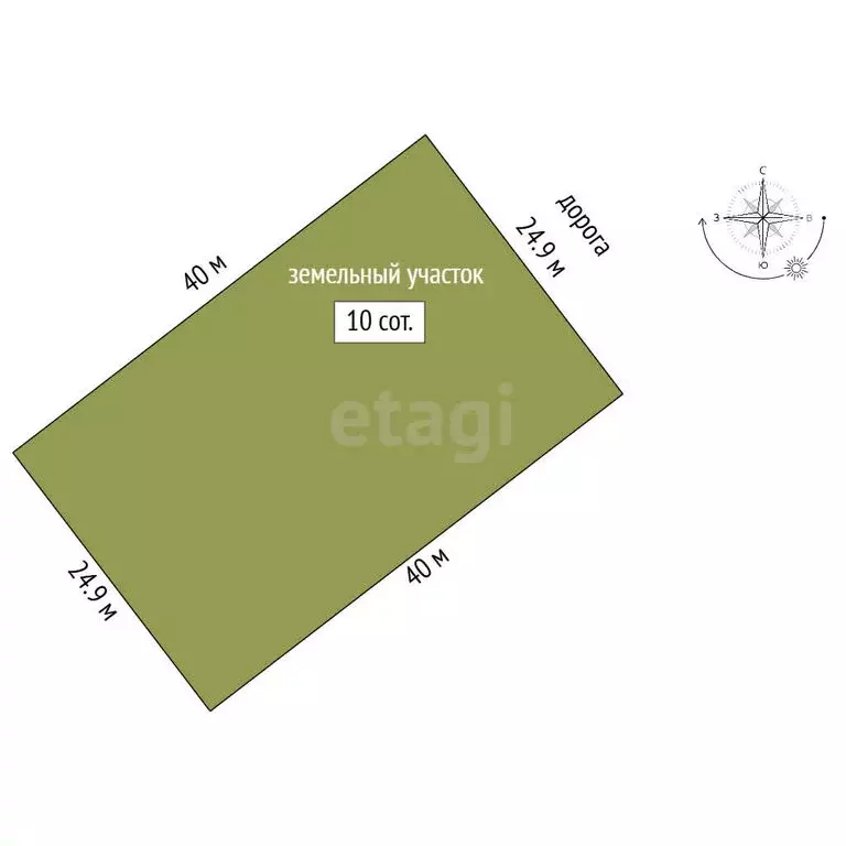 Участок в Тамбовский муниципальный округ, деревня Крутые Выселки (10 ... - Фото 1