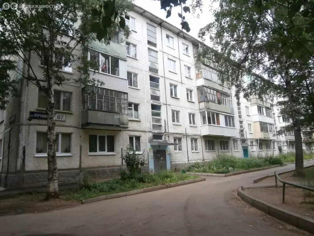 4-комнатная квартира: Ижевск, улица Ворошилова, 87 (59.2 м) - Фото 1
