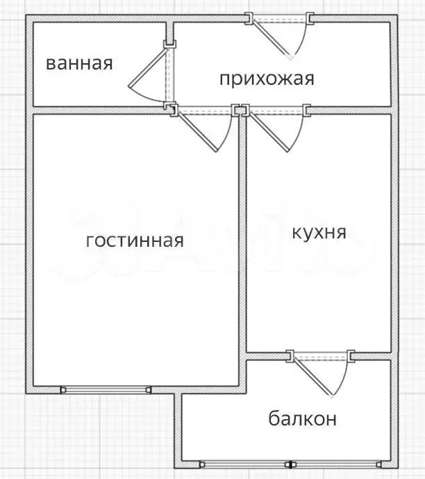 1-к. квартира, 36 м, 16/16 эт. - Фото 0