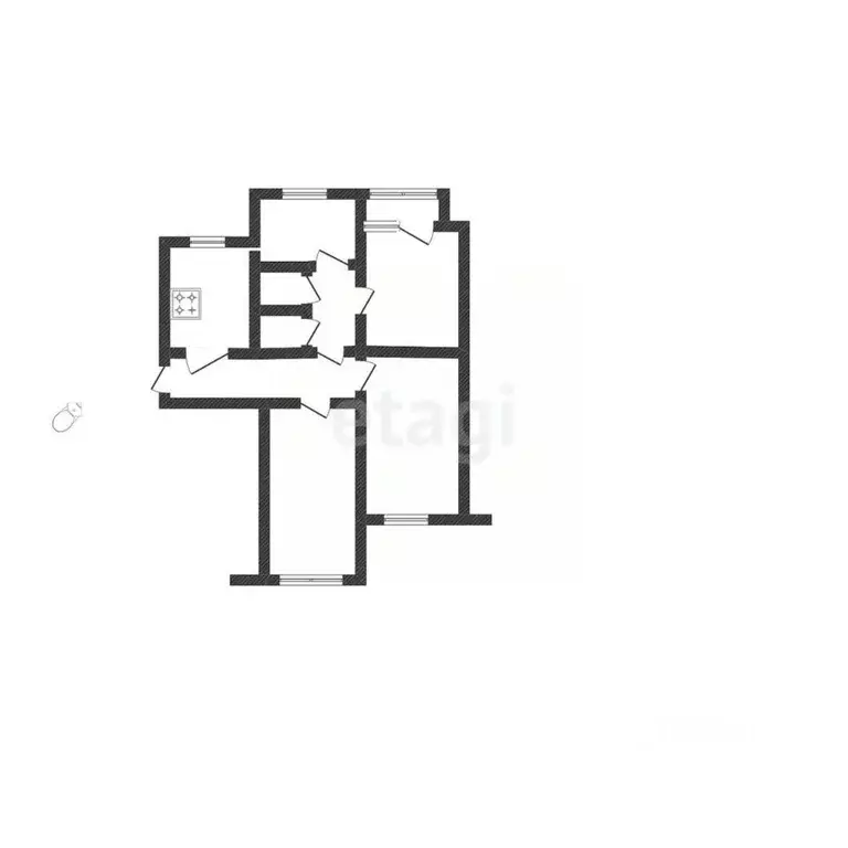 4-к кв. Белгородская область, Белгород просп. Ватутина, 22а (76.5 м) - Фото 1