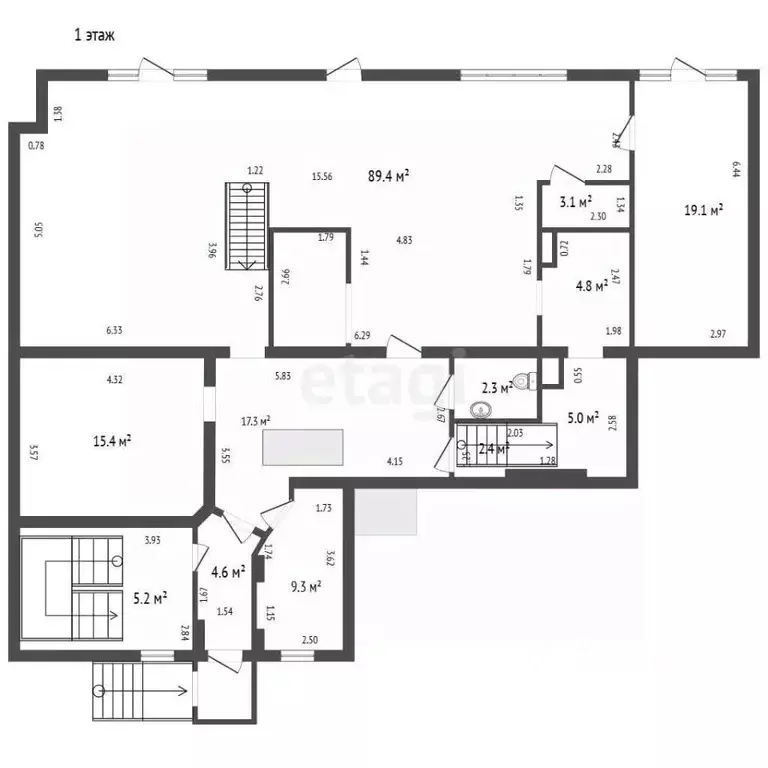 Помещение свободного назначения в Санкт-Петербург Лесной просп., 75 ... - Фото 2