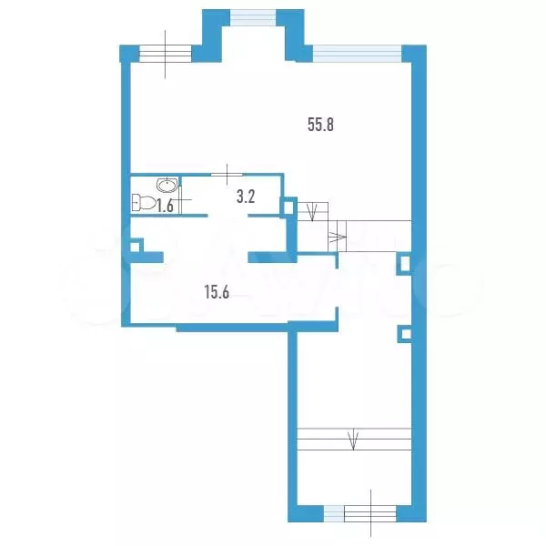 Продам помещение свободного назначения, 76.2 м - Фото 0