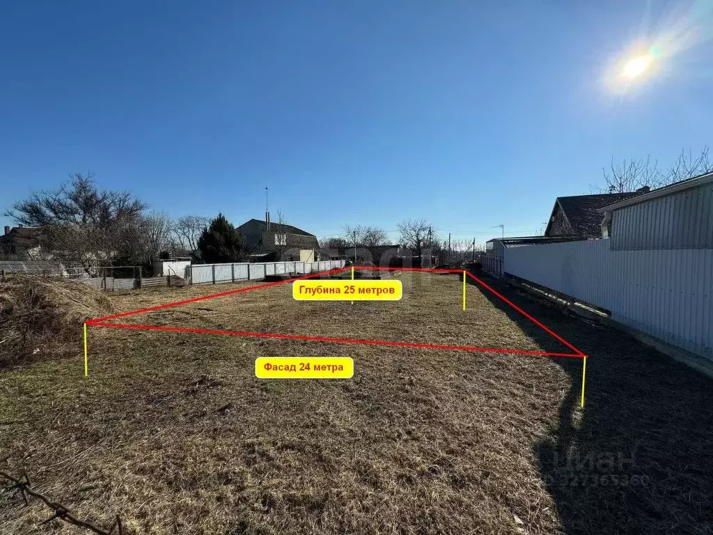 Участок в Краснодарский край, Анапа муниципальный округ, пос. ... - Фото 1