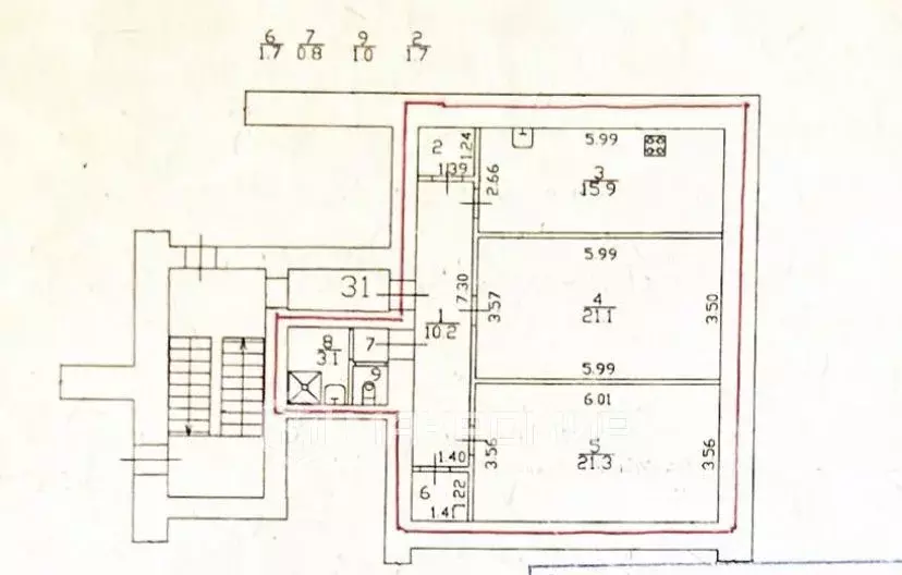 2-к кв. Санкт-Петербург Садовая ул., 77 (76.8 м) - Фото 2