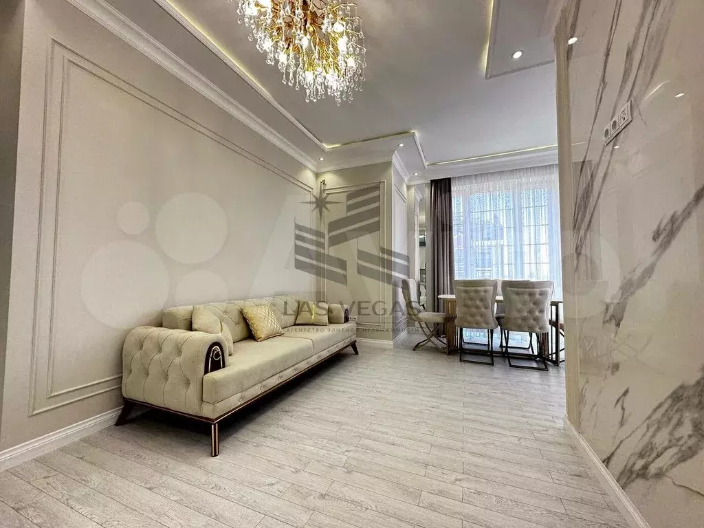 2-к. квартира, 52 м, 6/8 эт. - Фото 1