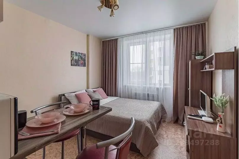 1-к кв. Нижегородская область, Нижний Новгород Коломенская ул., 8к3 ... - Фото 1