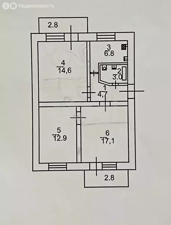 3-комнатная квартира: Саратов, улица Танкистов, 59 (59 м) - Фото 0