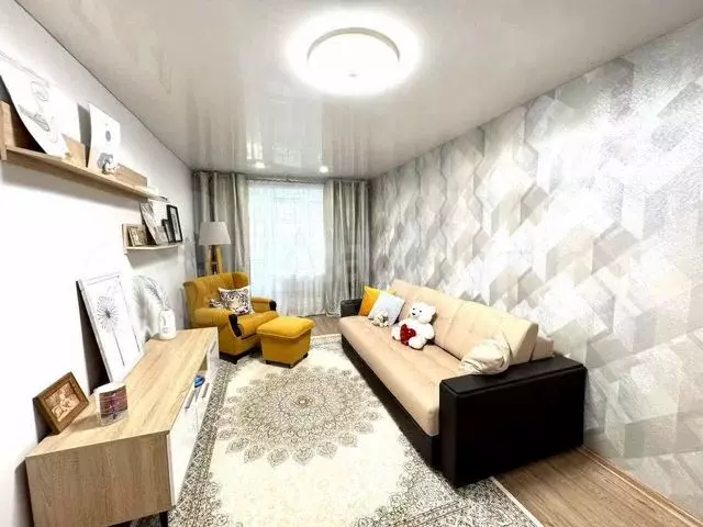 3-к. квартира, 65,6 м, 3/3 эт. - Фото 0