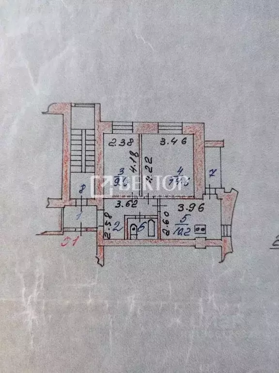 2-к кв. Ивановская область, Иваново Рабфаковская ул., 29 (61.0 м) - Фото 1