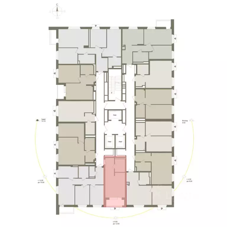 1-к кв. Башкортостан, Уфа Родина Парк жилой комплекс (29.7 м) - Фото 2