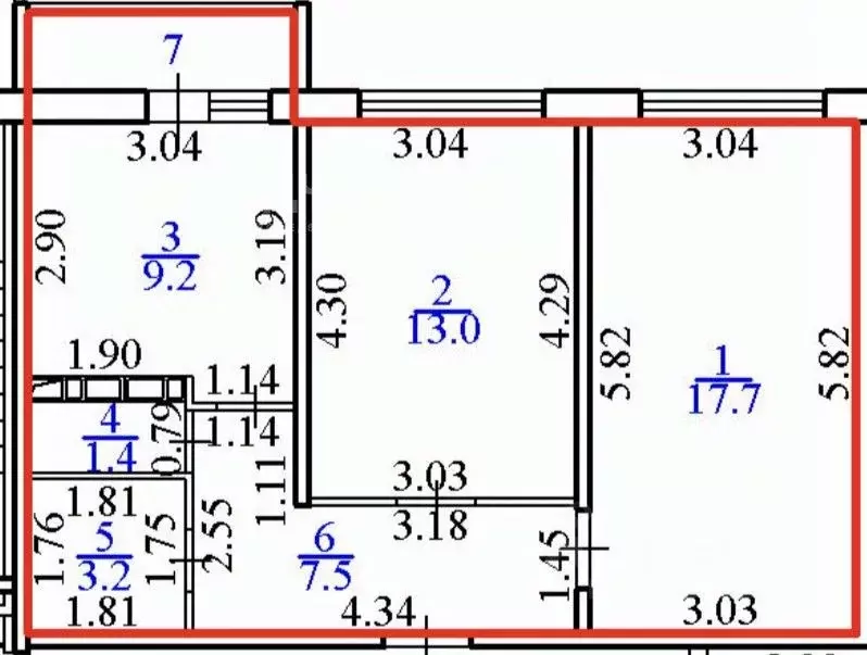 2-к кв. Чувашия, Чебоксары бул. Солнечный, 8 (54.0 м) - Фото 1