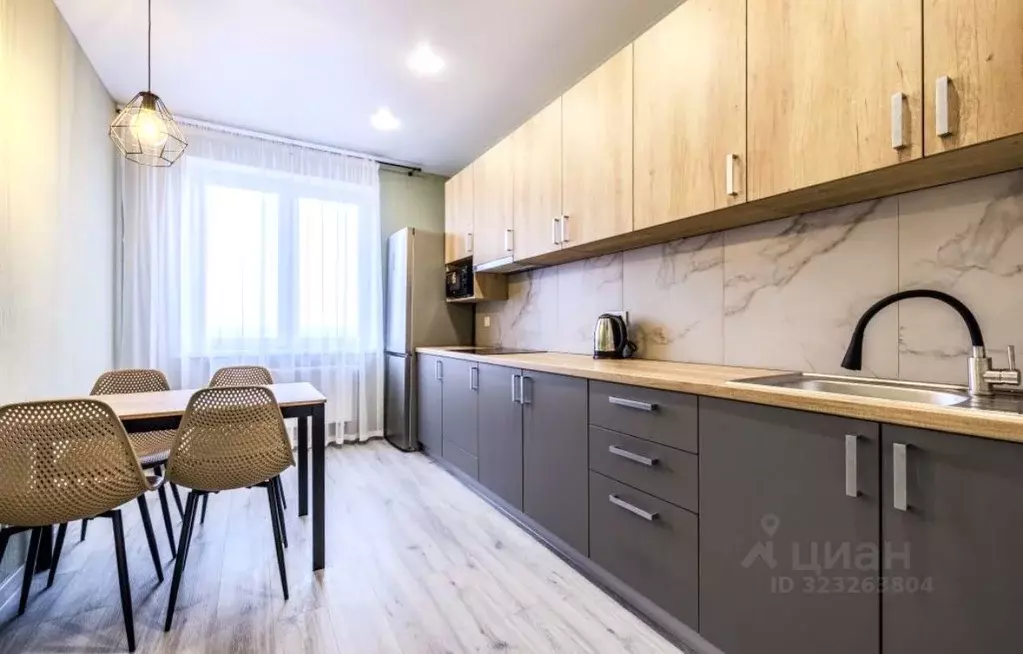 2-к кв. Татарстан, Казань ул. Серова, 50к1 (65.0 м) - Фото 2