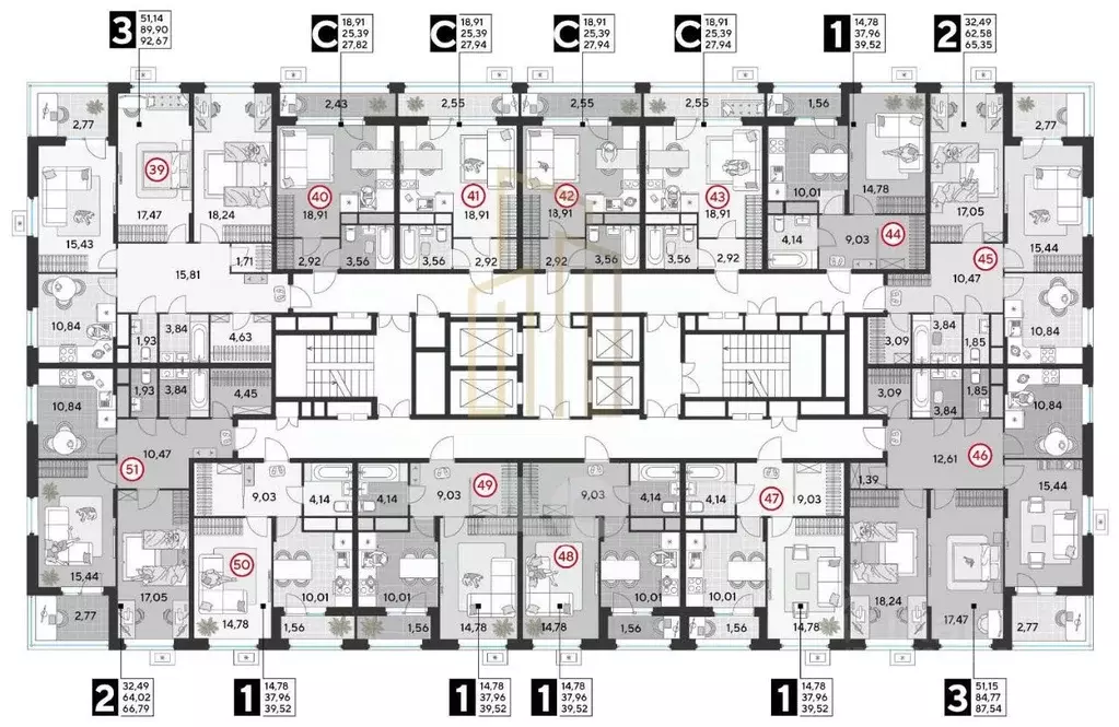 Студия Московская область, Реутов Комсомольская ул. (28.0 м) - Фото 1