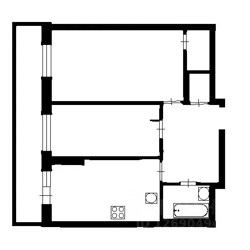 1-к кв. Москва Головинское ш., 10Б (45.0 м) - Фото 1