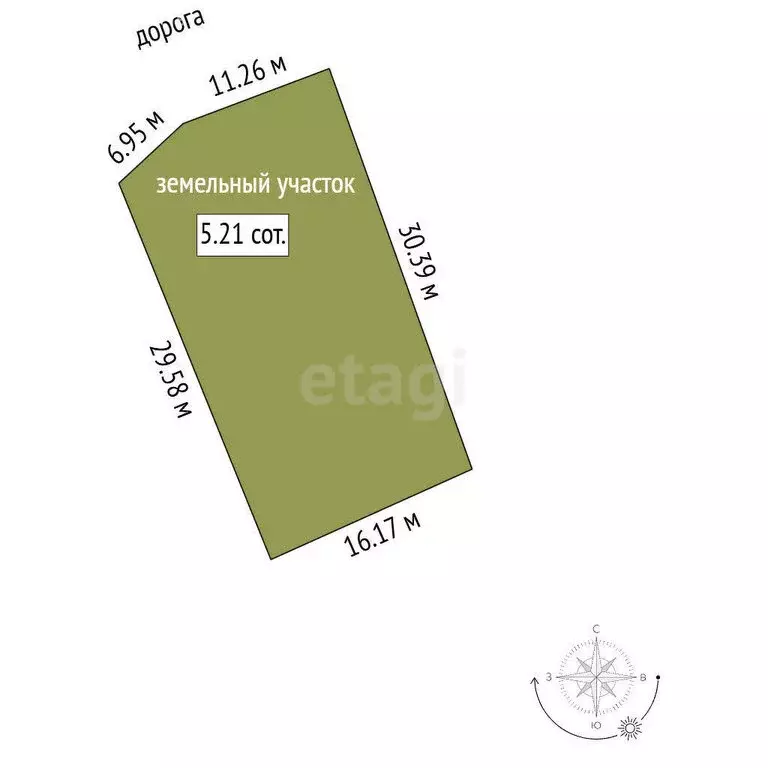 Участок в Мысовское сельское поселение, садоводческо-виноградарское ... - Фото 1