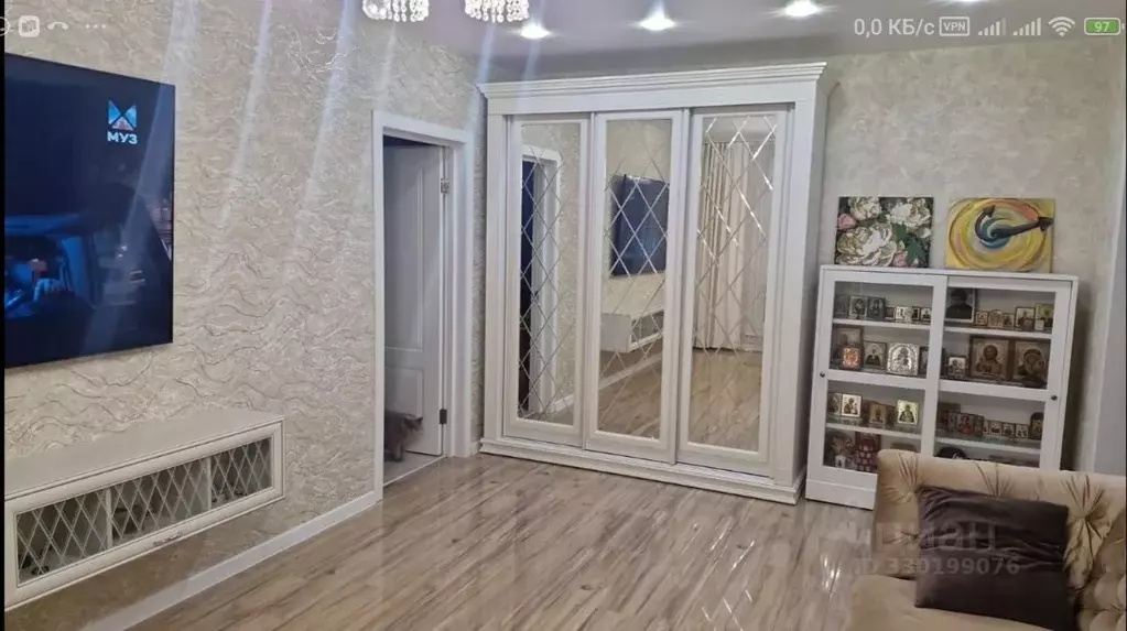 3-к кв. Москва ул. Маршала Баграмяна, 1 (66.0 м) - Фото 2