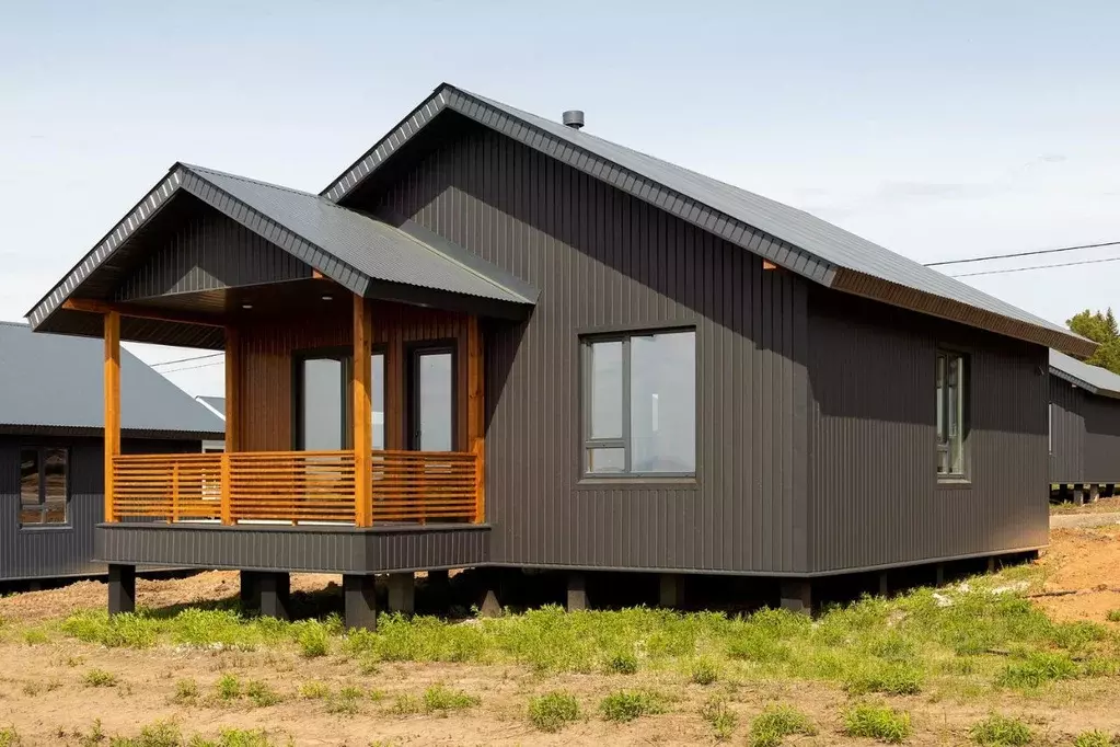 Дом в Удмуртия, Завьяловский район, Мирный починок ул. Грибная, 12 (87 ... - Фото 1