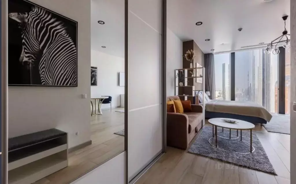 Студия Москва 1-й Красногвардейский проезд, 22с1 (55.0 м) - Фото 1