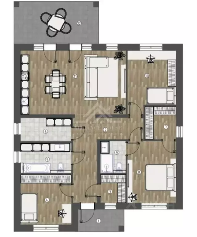Дом в Татарстан, Казань ул. Шифа, 21 (140 м) - Фото 2
