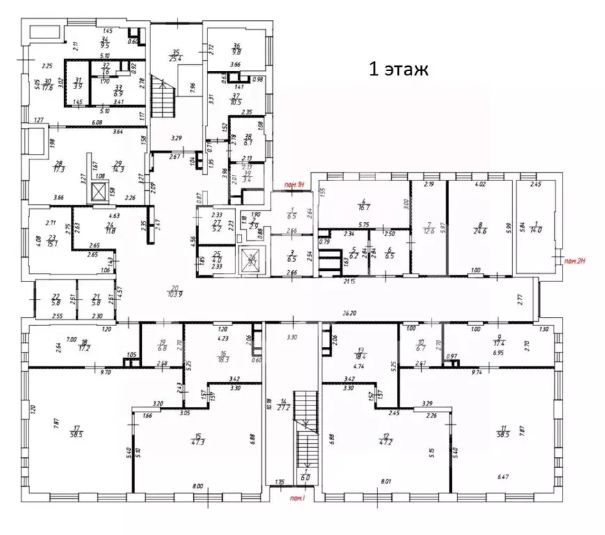 Помещение свободного назначения в Москва Тагильская ул., 4 (2129 м) - Фото 2