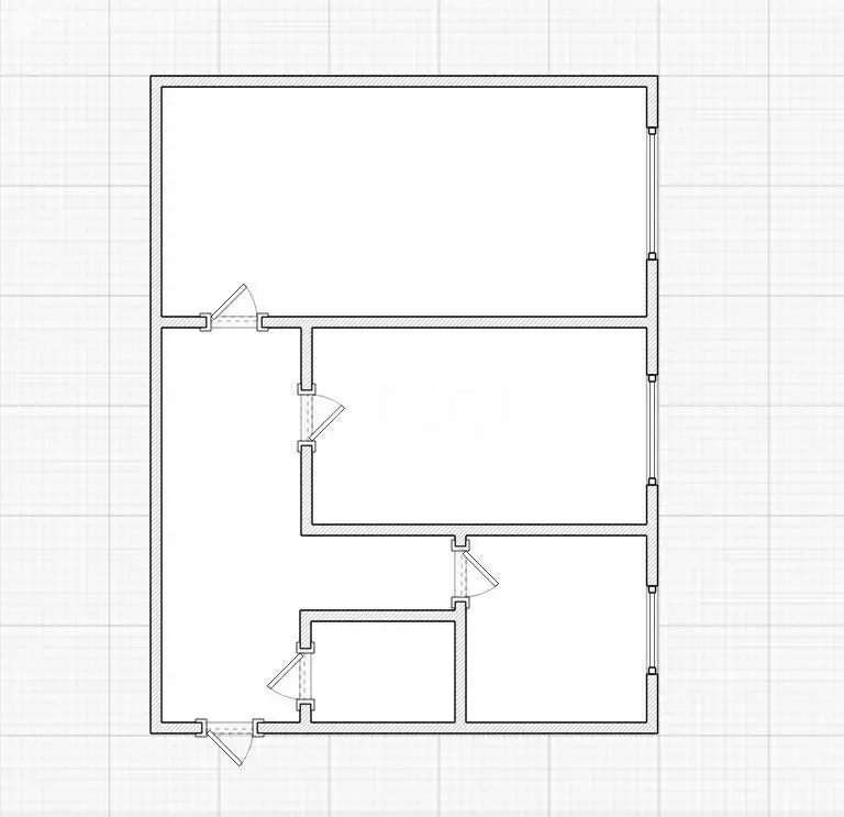 2-комнатная квартира: Кострома, Калиновская улица, 27 (43.5 м) - Фото 1