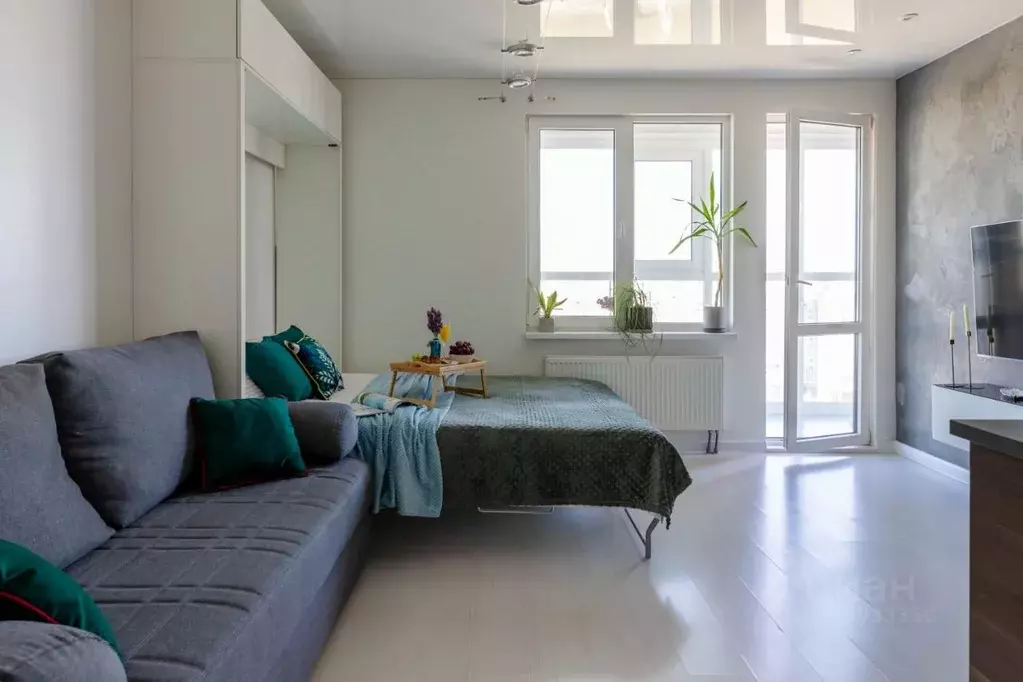 Студия Санкт-Петербург ул. Вадима Шефнера, 12к1 (28.0 м) - Фото 1