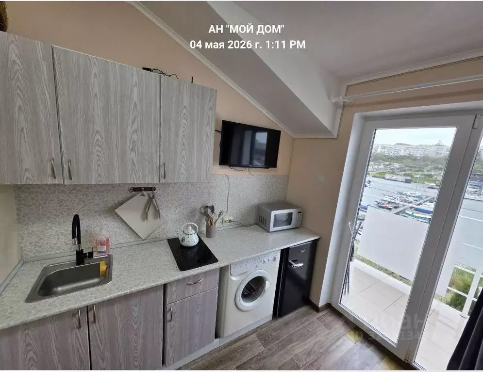 Студия Севастополь ул. Коралловая, 111 (15.0 м) - Фото 2