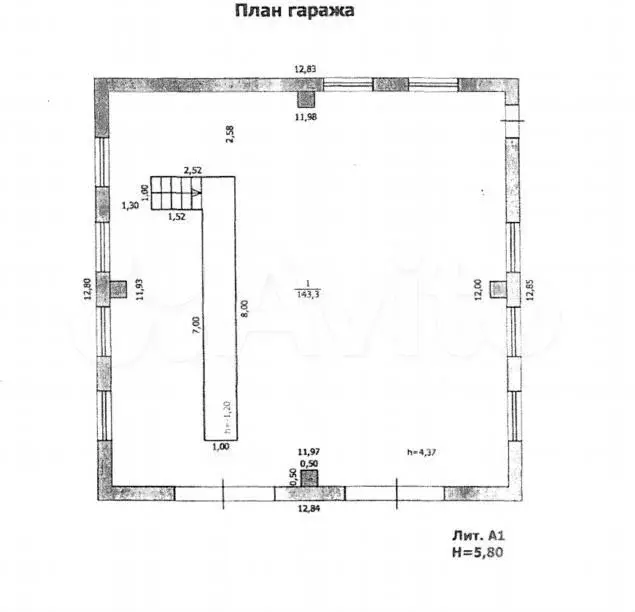 Гараж в п.Красный коммунар Оренбургской области - Фото 0